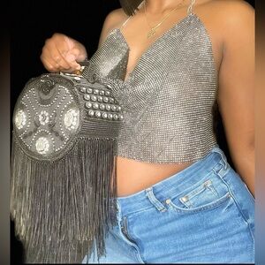 Wild West Road Evening Bag